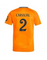 Real Madrid Daniel Carvajal #2 Bortedrakt 2024-25 Korte ermer